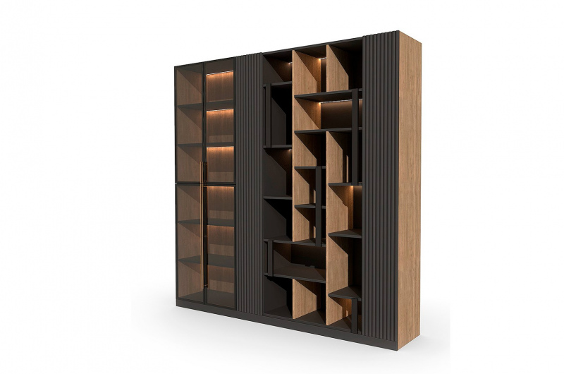 Шкаф с полками Бруно